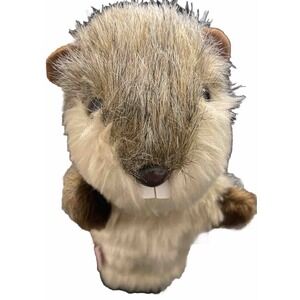 Daphne's Plush Gopher Oversized Golf Club Driver Cover Caddyshack 12" EUC